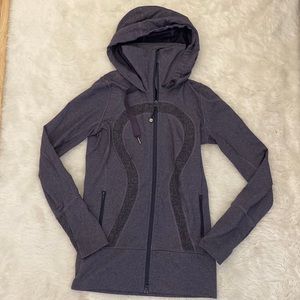 Lululemon heathered purple hoodie